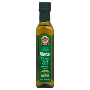 Extra Virgin Siberian Pine Nut Oil, 8.5 oz. Bottle