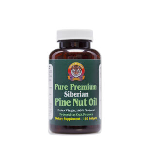 Siberian Pine Nut Oil Capsules-180 count