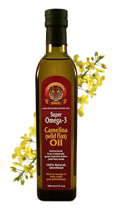 Siberian Camelina (wild flax) oil